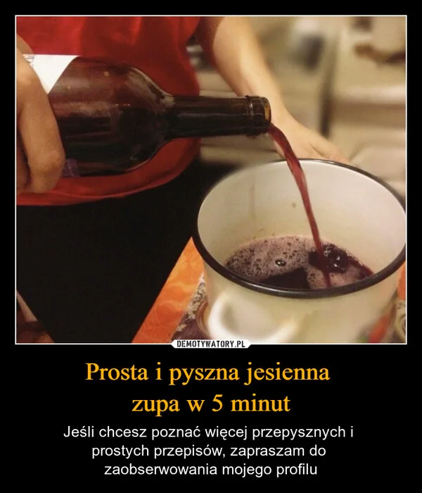 
    Prosta i pyszna jesienna zupa w 5 minut