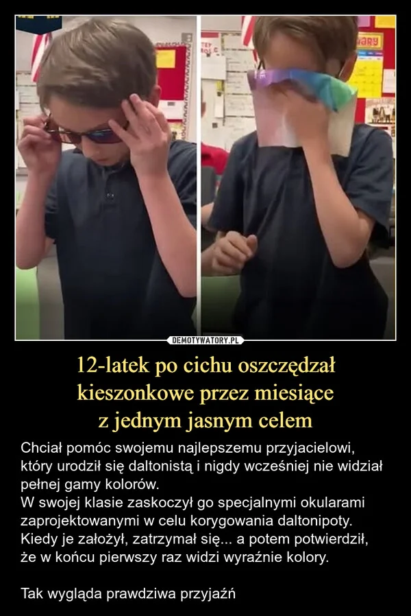 12-latek po cichu oszczędzał kieszonkowe przez miesiące z jednym jasnym celem