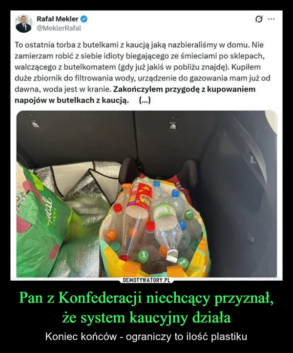 Pan z Konfederacji niechcący przyznał, że system kaucyjny działa