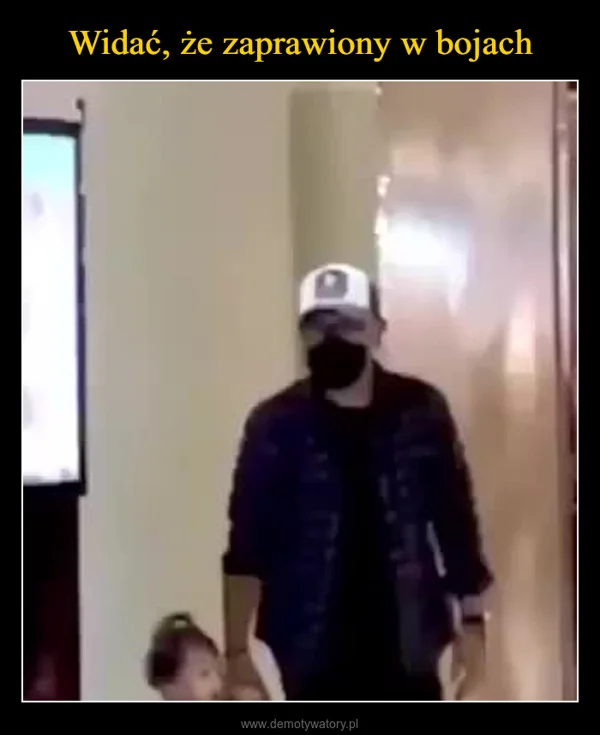 Widać, że zaprawiony w bojach