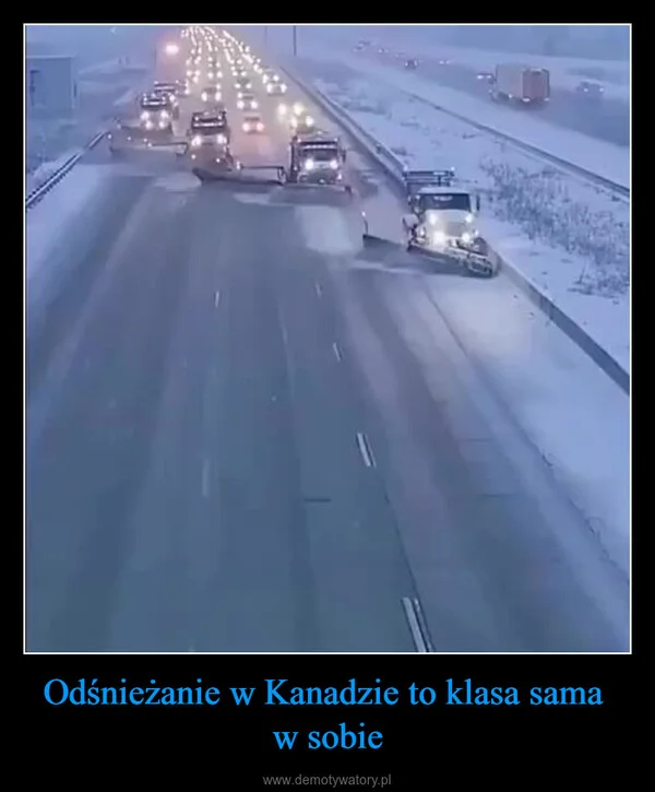 Odśnieżanie w Kanadzie to klasa sama w sobie