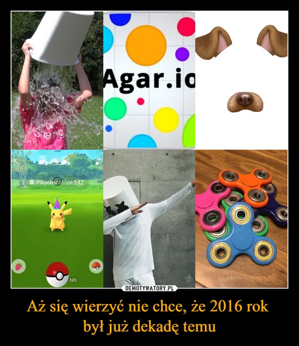 Aż się wierzyć nie chce, że 2016 rok był już dekadę temu