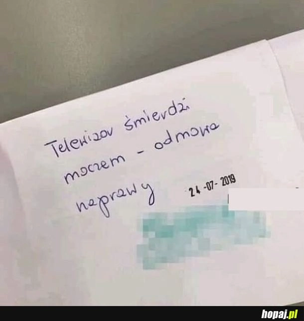 Ciekawe czy całe mieszkanie też