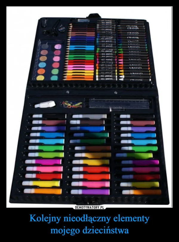 
    Kolejny nieodłączny elementy mojego dzieciństwa