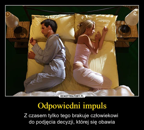 
    Odpowiedni impuls