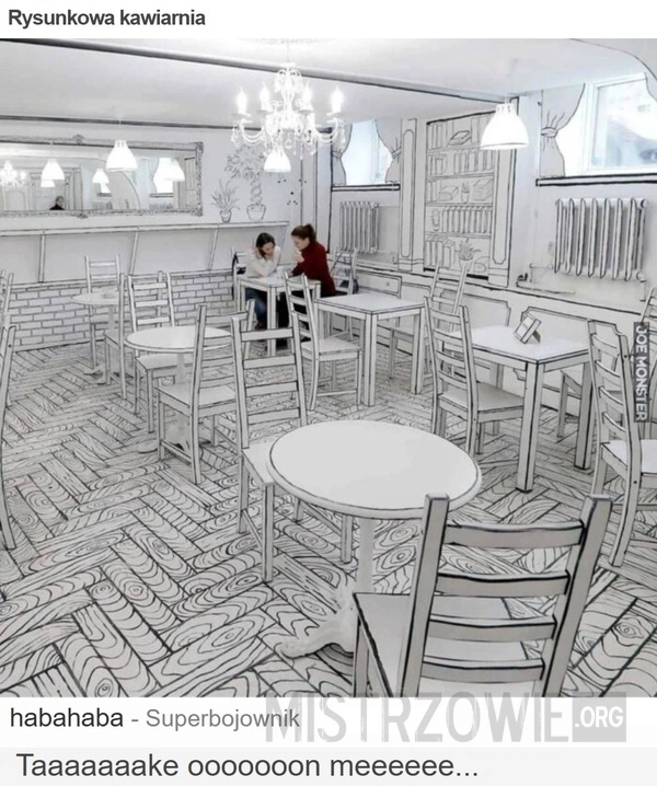 Rysunkowa kawiarnia