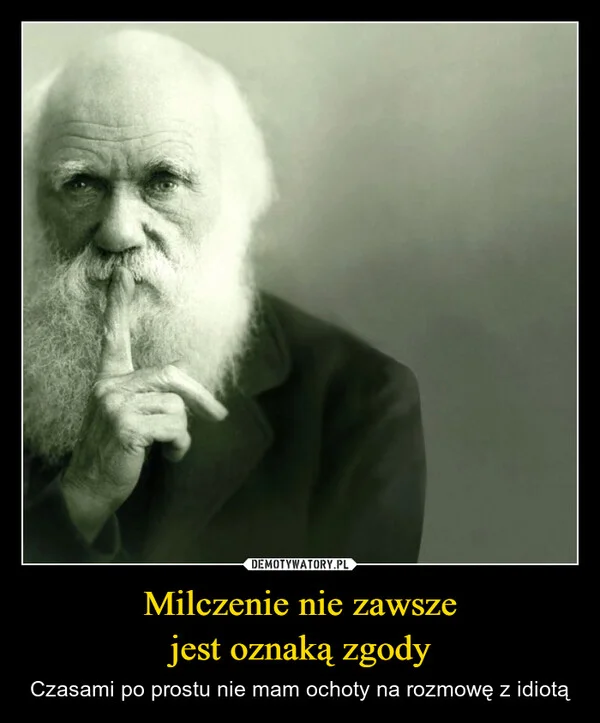 Milczenie nie zawsze jest oznaką zgody