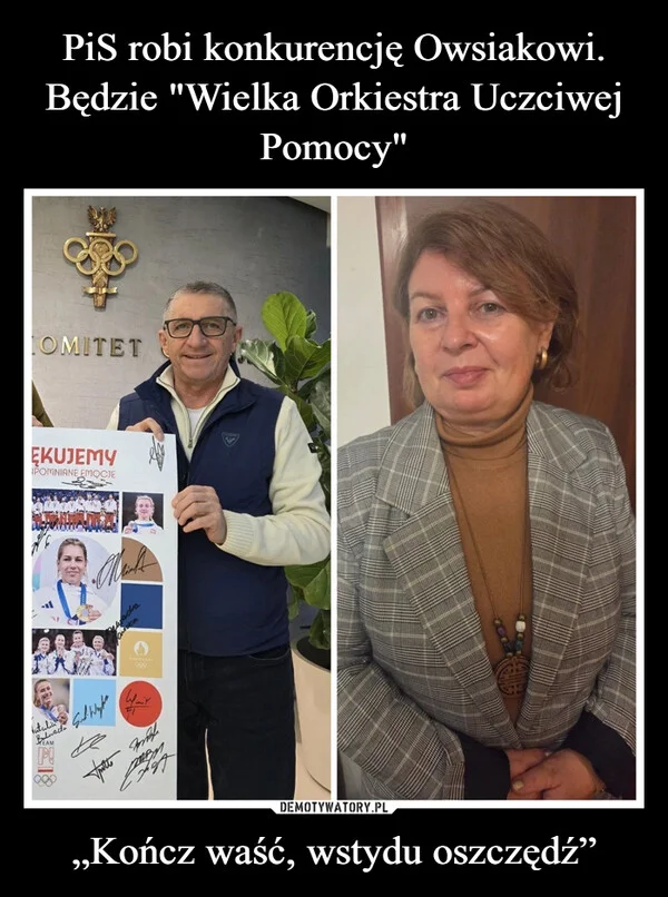 PiS robi konkurencję Owsiakowi. Będzie 