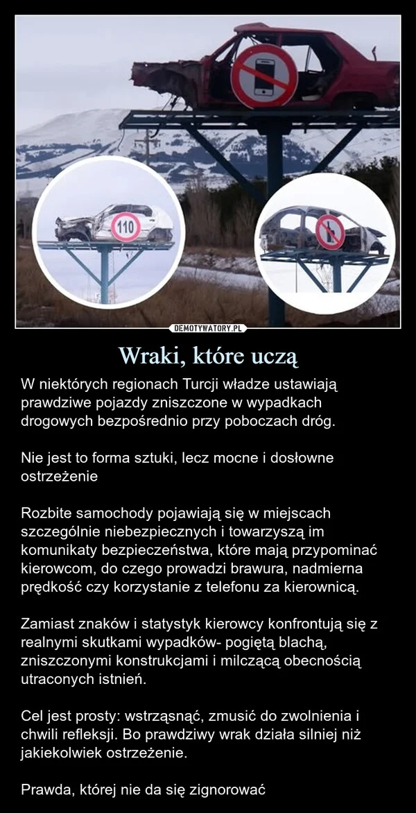 Wraki, które uczą
