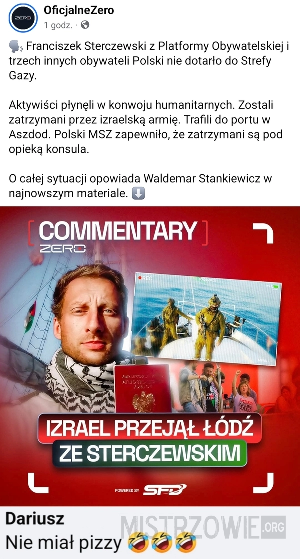 Przejęcie łodzi