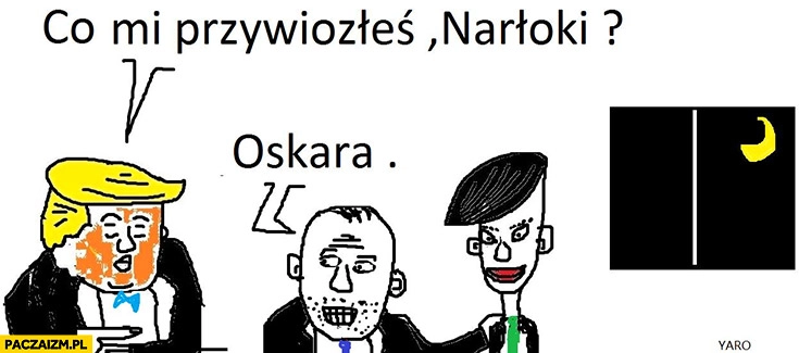 Trump co mi przywiozłeś NowRocky? Nawrocki: Oskara Szafarowicz