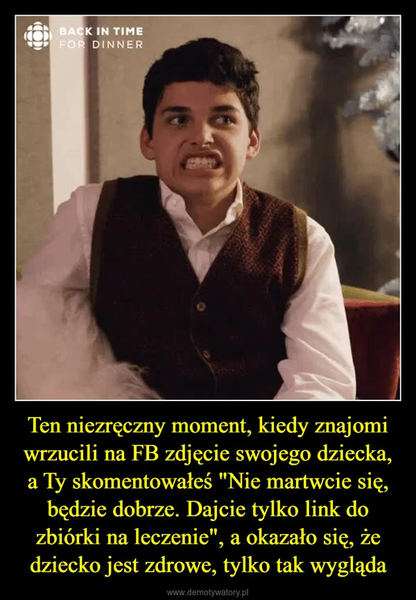 
    Ten niezręczny moment, kiedy znajomi wrzucili na FB zdjęcie swojego dziecka, a Ty skomentowałeś 