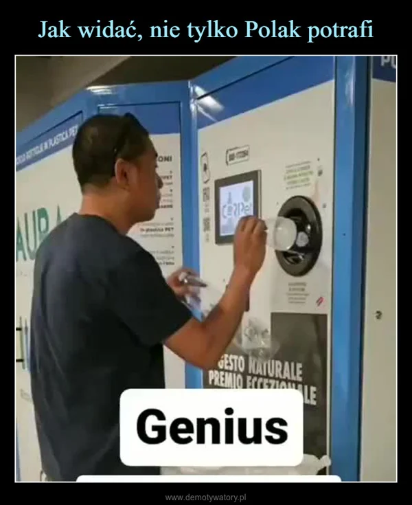 Jak widać, nie tylko Polak potrafi