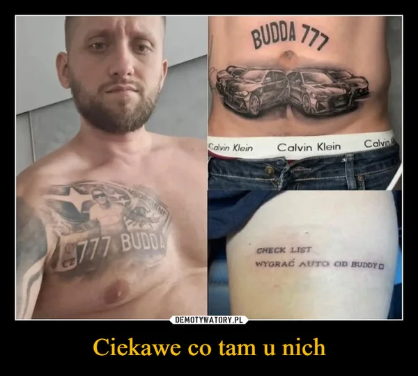 
    Ciekawe co tam u nich