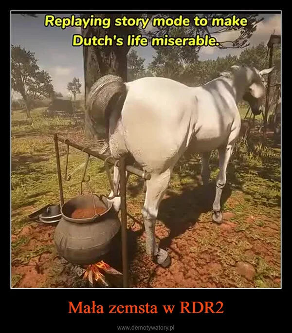 
    Mała zemsta w RDR2