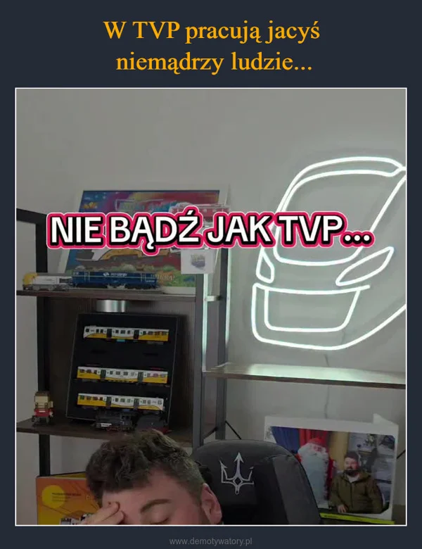 W TVP pracują jacyś niemądrzy ludzie...