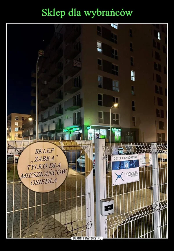 Sklep dla wybrańców