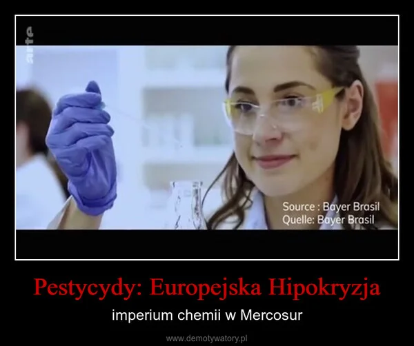 
    Pestycydy: Europejska Hipokryzja