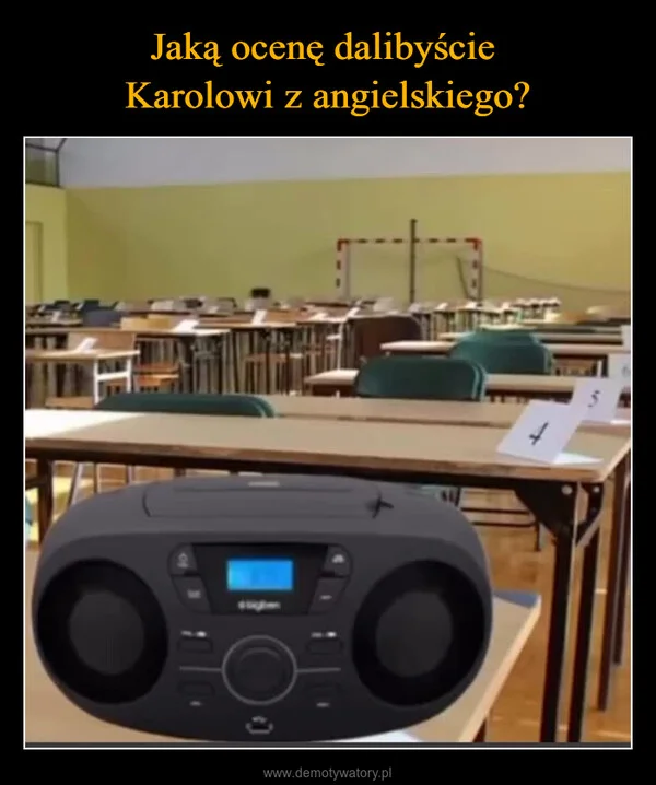 
    Jaką ocenę dalibyście Karolowi z angielskiego?