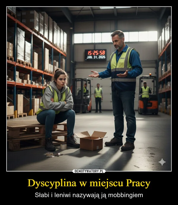 
    Dyscyplina w miejscu Pracy