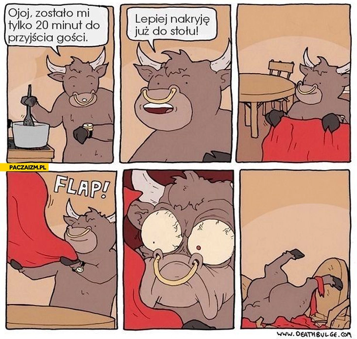 
    Czerwony obrus fail