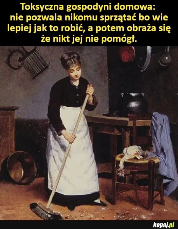Toksyczna gospodyni domowa