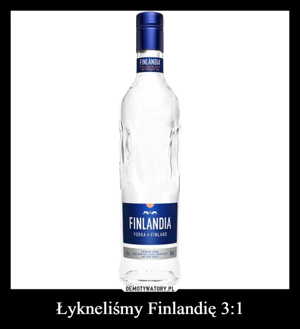 
    Łykneliśmy Finlandię 3:1