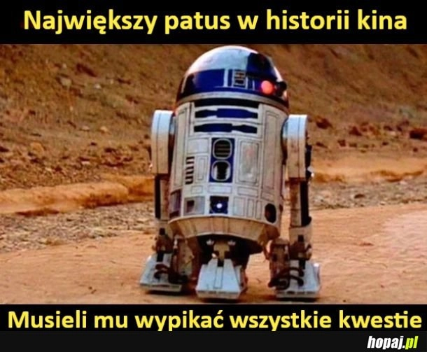 
    Największy patus w historii kina