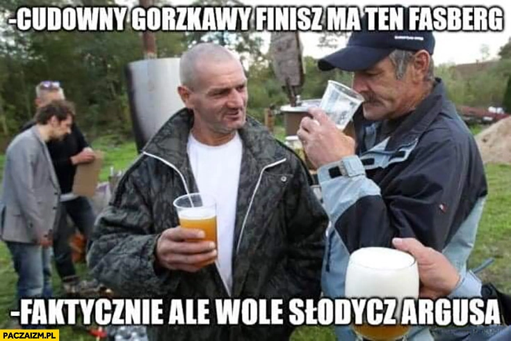Cudowny gorzkawy finisz ma ten Fasberg, faktycznie ale wolę słodycz Argusa tanie piwa piwo piwosze