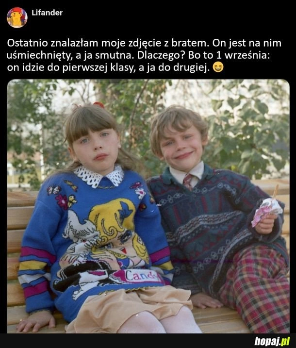 Zdjęcie z dzieciństwa