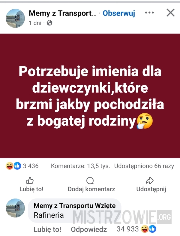Imię na bogato