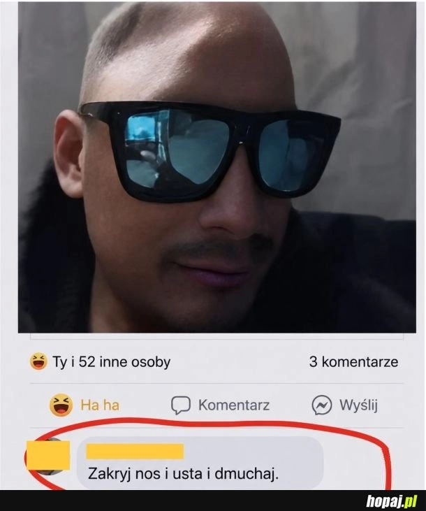 
    Że też na to nie wpadł