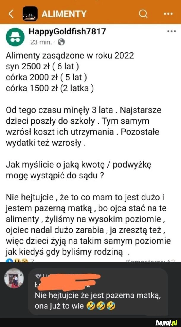 Ona już wie