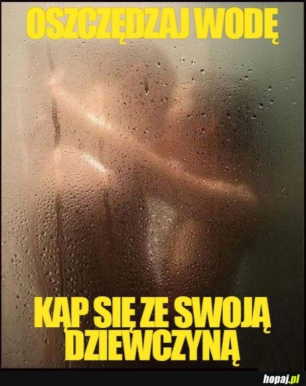 Oszczędzaj wodę