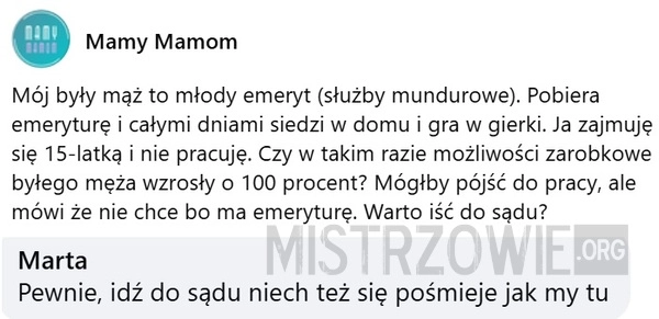 Mój były mąż to...