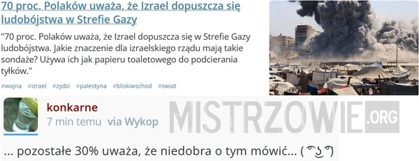 Ludobójstwo w strefie Gazy