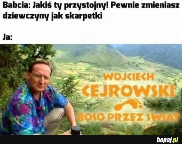 Nawet nie wie jak się myli