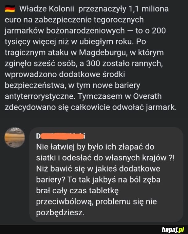 Problem sam nie zniknie