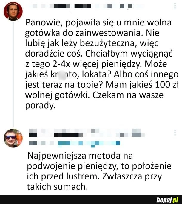 
    W co zainwestować