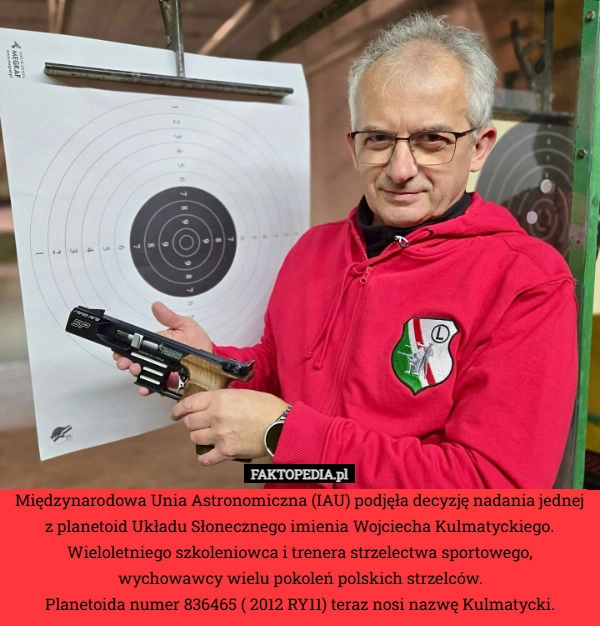 Międzynarodowa Unia Astronomiczna (IAU) podjęła decyzję nadania jednej z