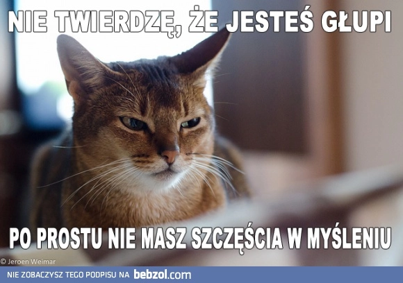 Nie masz szczęścia