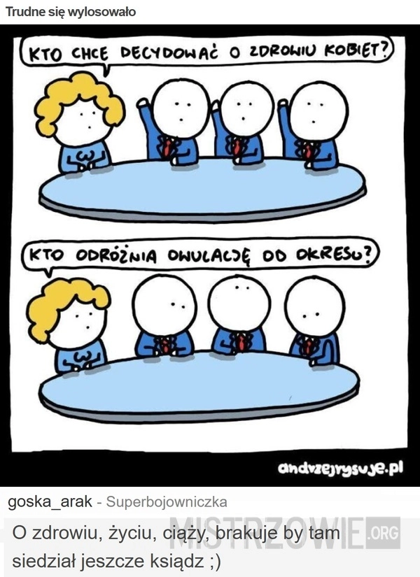 Trudne się wylosowało