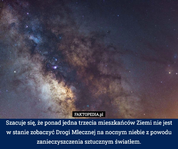 
    Szacuje się, że ponad jedna trzecia mieszkańców Ziemi nie jest w stanie