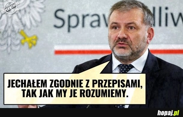Zgodnie z przepisami