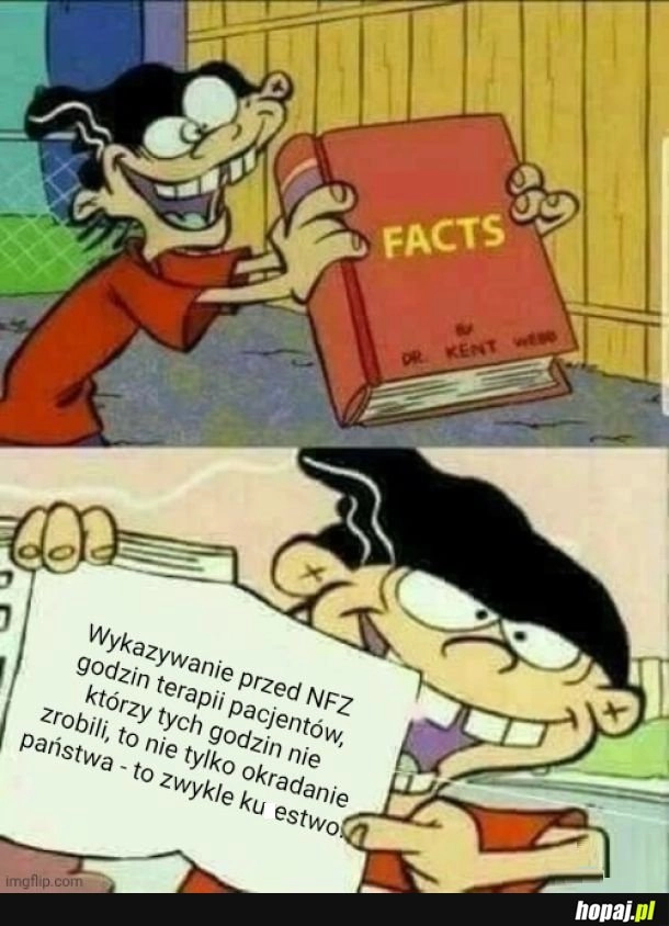 Pozdrawiam Cię, właścicielu i pracowniku Ośrodka Terapii, który uprawiasz ten proceder - zgłoszenie idzie do NFZ