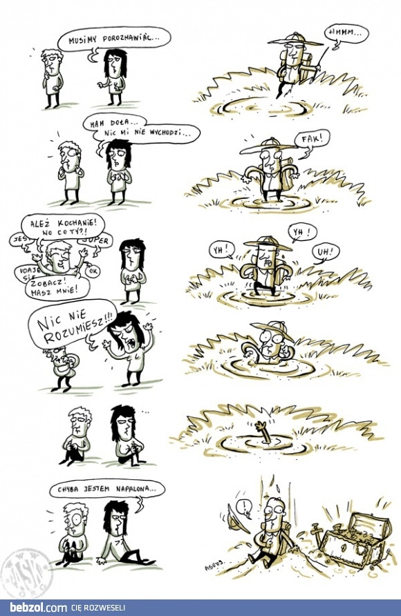 Jak się czuje facet kiedy rozmawia z kobietą