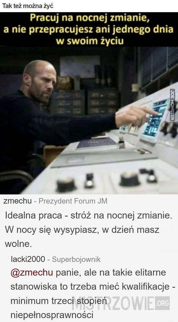 Tak też można żyć