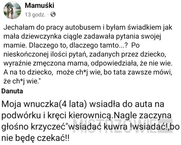 W autobusie: